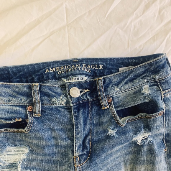 American Eagle Outfitters Patchwork Jeans - Picture 2 of 6